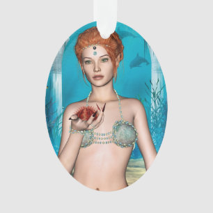 Adorno Sirena del Océano