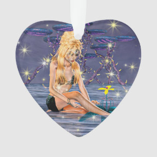 Adorno Sirena Dorada