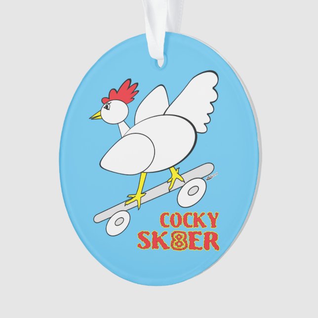 Adorno Skater Cocky (Anverso)