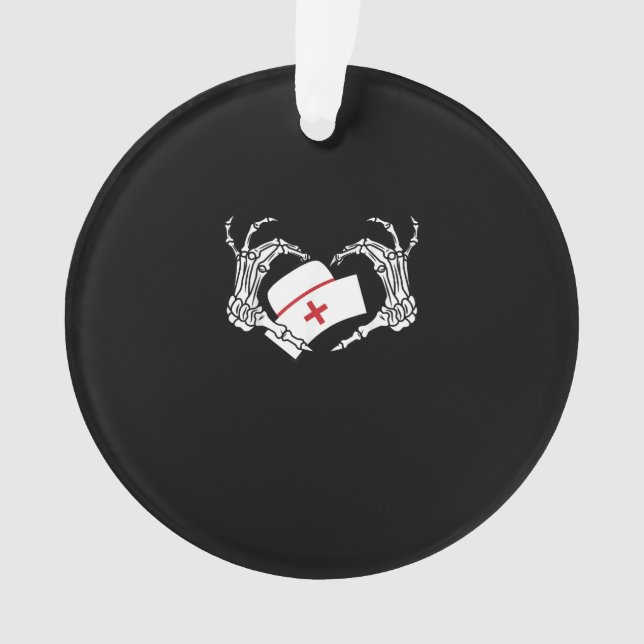 Adorno Skeleton Hand Heart Lazy Diy Halloween Costume Nur (Anverso)