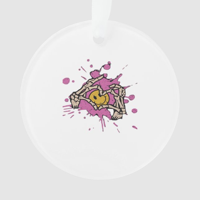 Adorno Skeleton Hand Heart Show Classic (Anverso)