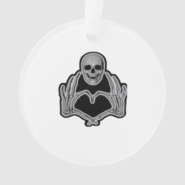 Adorno Skeleton Heart Hands Classic (Anverso)