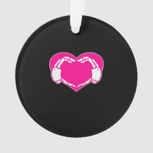 Adorno Skeleton Heart Hands Gothic Valentine Classic