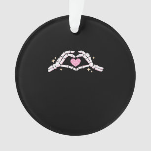 Adorno Skeleton Mands Heart Funny