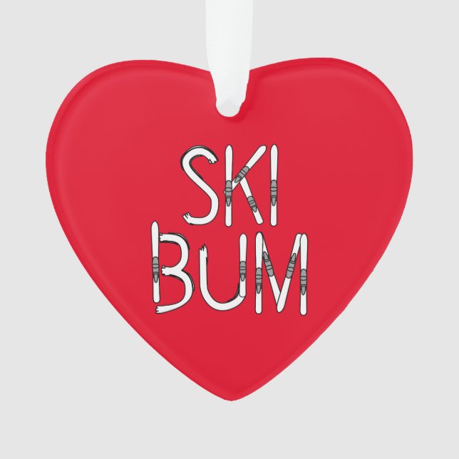 Adorno Ski Bum Ski (Anverso)