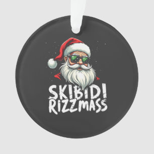 Adorno Skibidi Rizzmas Navidades divertidos de jerga gene