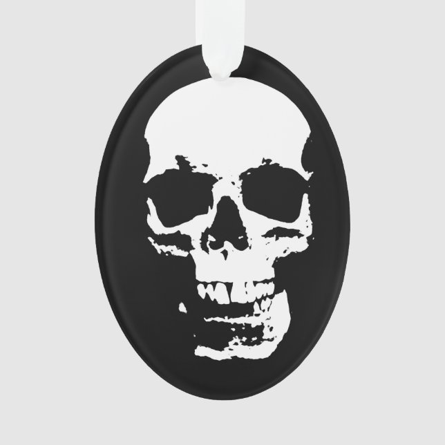 Adorno Skull Fantasy Art Rock Punk fuerte Metalizado (Anverso)