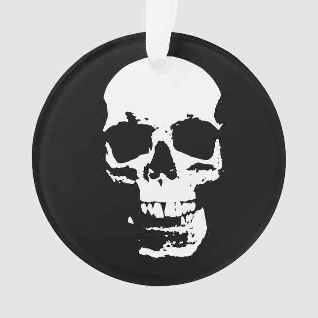 Adorno Skull Fantasy Art Rock Punk fuerte Metalizado (Anverso)