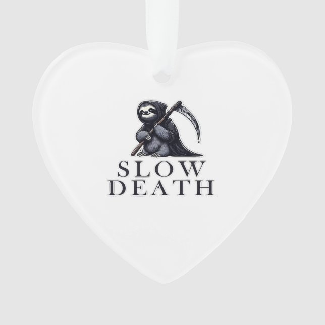 Adorno Slow Death Essential T-Shirt (Anverso)