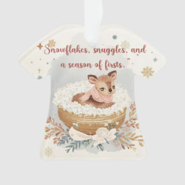 Adorno Snowflakes, Snuggles & A Season of Firsts