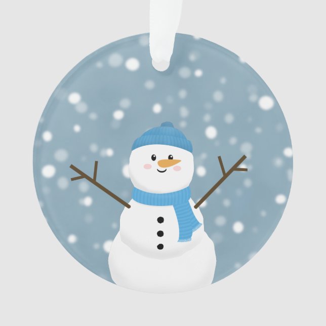 Adorno Snowman (Anverso)