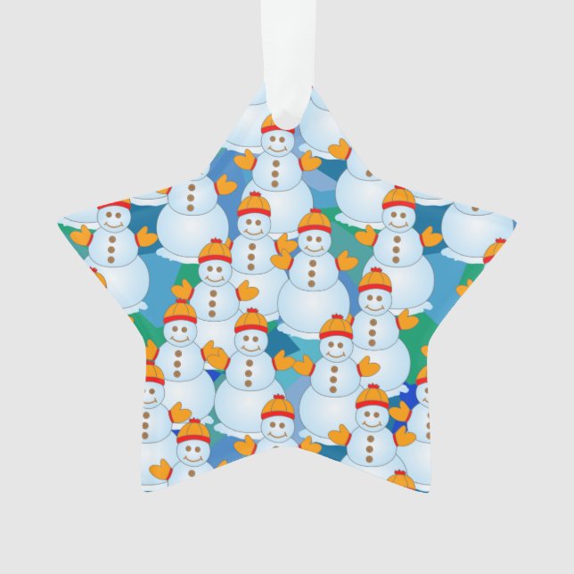 Adorno Snowmen (Anverso)