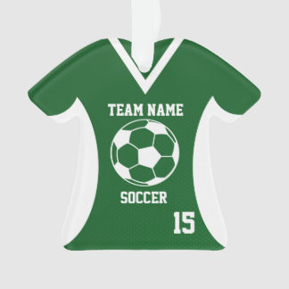 Adorno Soccer Sports Jersey Green con foto