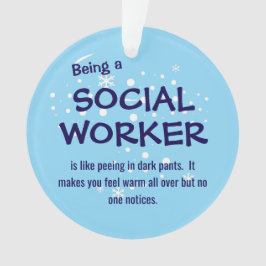 Adorno Social Worker Ornament