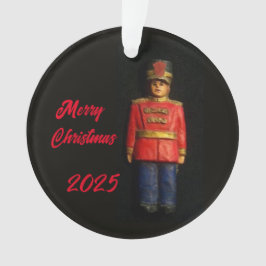 ADORNO SOLDADO DE JUGUETE DE NAVIDAD DE 2025