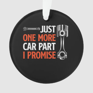 Adorno Solo una pieza más de coche te lo prometo - Entusi