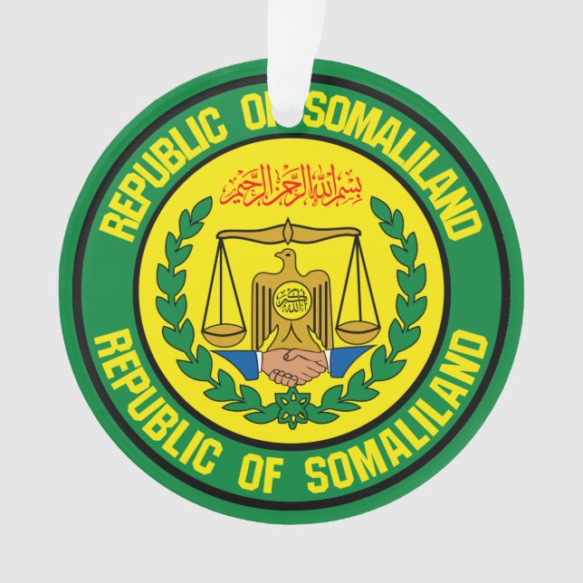 Adorno Somaliland Round Emblem (Anverso)