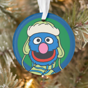 Adorno Sombrero de invierno de Grover
