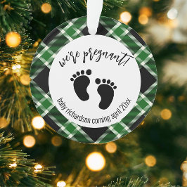 Adorno Somos Navidades embarazadas Invitación de embarazo