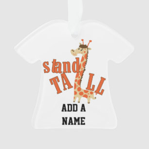 Adorno Soporte de la jirafa alto