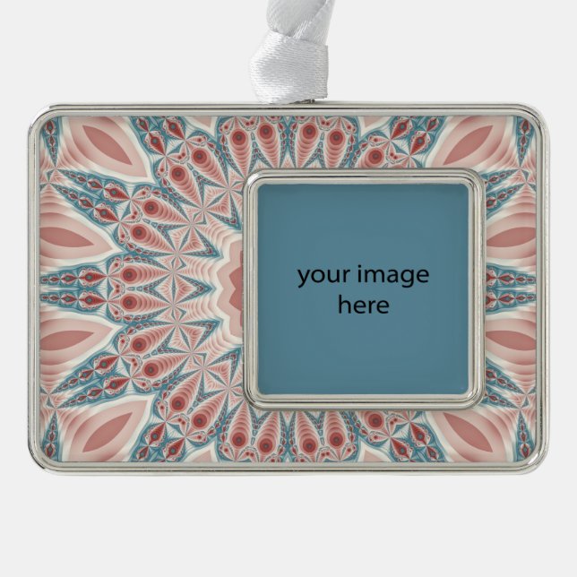 Adorno Sorprendente Kaleidoscope Mandala + foto propia (Anverso)