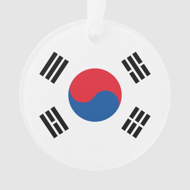 Adorno South Korea Flag (Anverso)