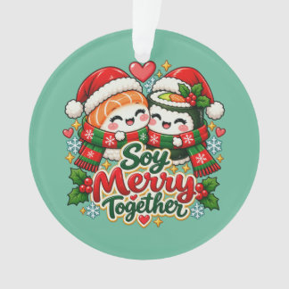 Adorno Soy Merry Together Kawaii Sushi