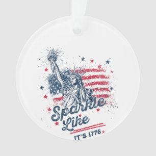 Adorno Sparkle Like It's 1776, Patriotic Design, American