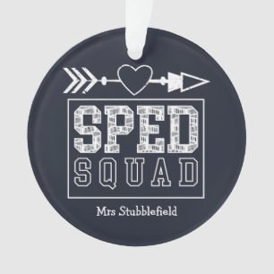 Adorno SPED Squad: profesor de educación especial persona