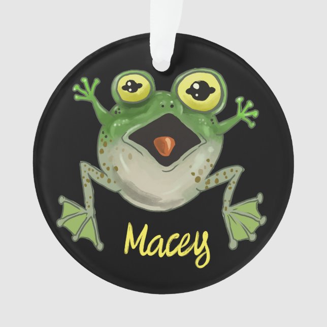 Adorno ¡Splat! Rana silvestre (Anverso)