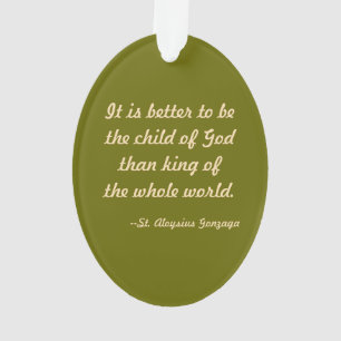 Adorno St. Aloysius (PM 01a) Acrílico