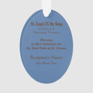 Adorno St. Louis IX el Rey (PM 05) Acrílico