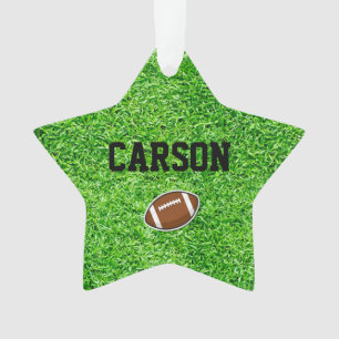Adorno Star Football Player NAME Green Sports Field