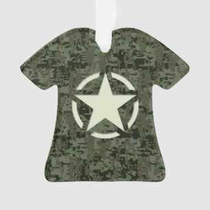 Adorno Star Stencil Digital Woodland