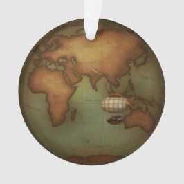 Adorno Steampunk Air Travel Neo-Victoria Map of the East