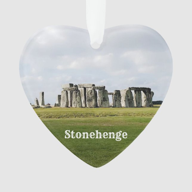 Adorno Stonehenge England Souvenir Ornament (Anverso)
