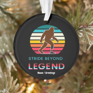 Adorno Stride Beyond Legend Sasquatch Amputado Vintage 