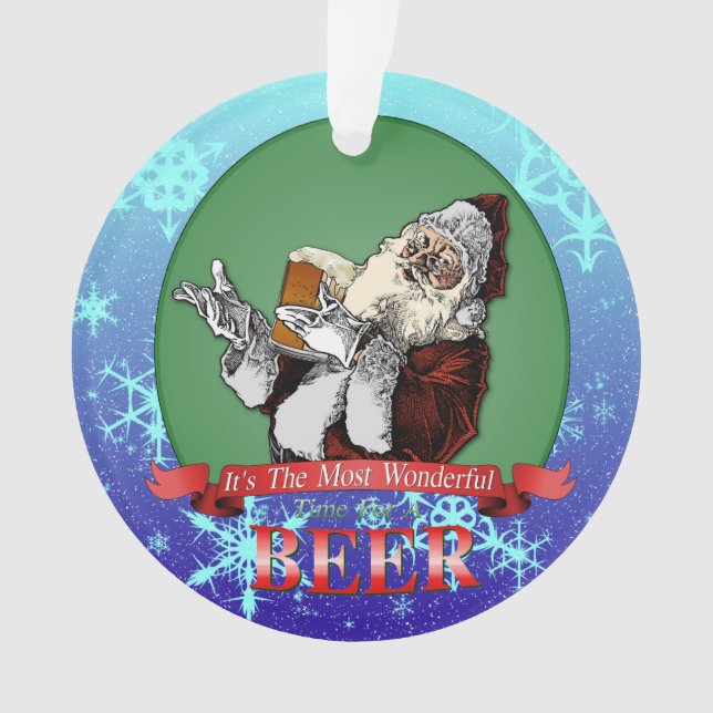 Adorno Su la época más maravillosa para una cerveza (Anverso)