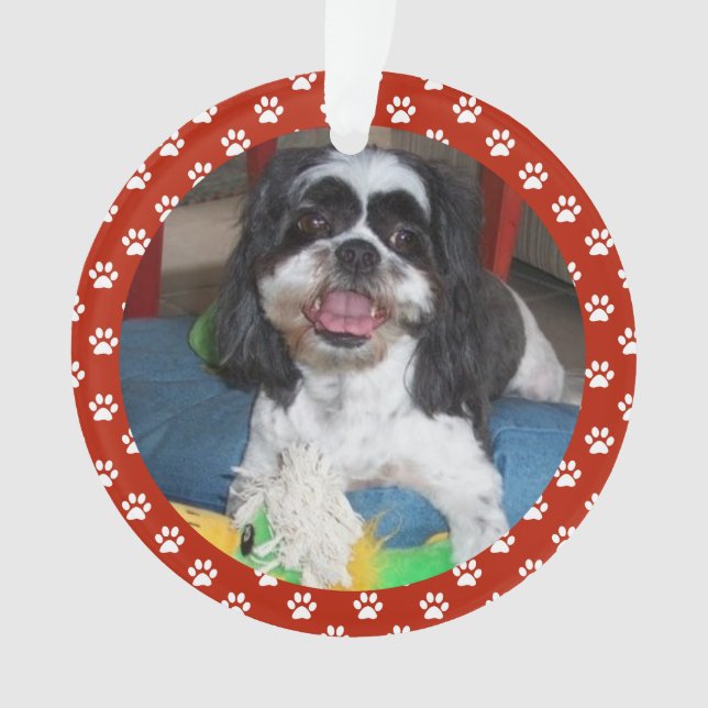 Adorno Su Mascota Ornament (Anverso)