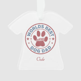 Adorno Su nombre Dog Dad Akita Ugly Sweater