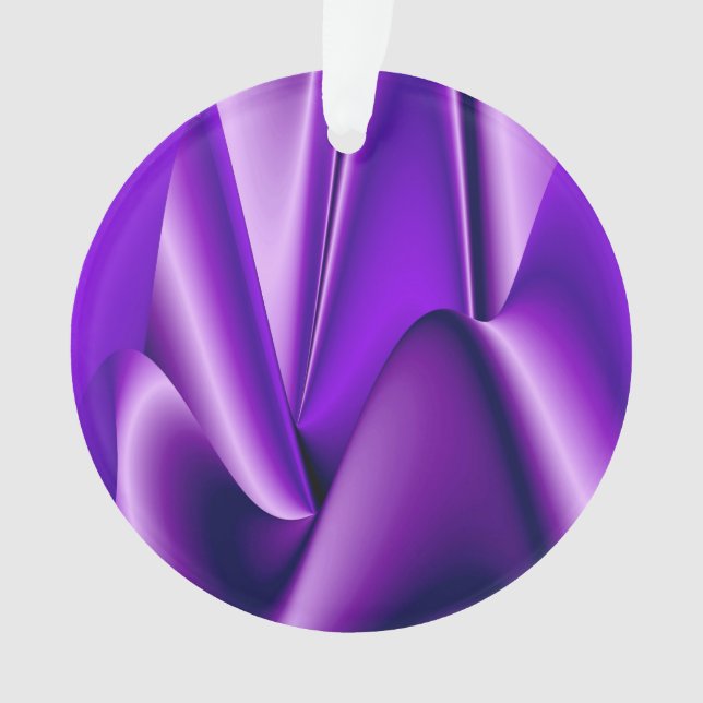 Adorno Sueños de Arcoíris de Flor Morada (Anverso)