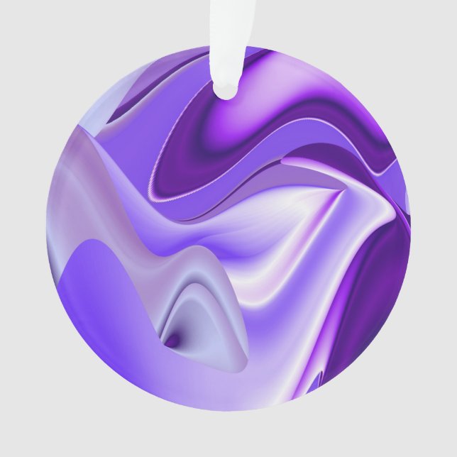 Adorno Sueños de Arcoíris de Flor Morada (Anverso)