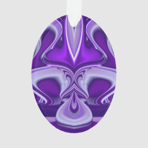 Adorno Sueños de flores moradas
