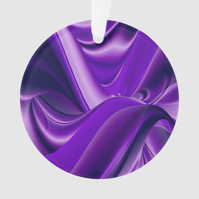 Adorno Sueños del arcoiris de flores moradas (Anverso)