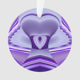 Adorno Sueños del arcoiris de flores moradas