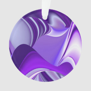 Adorno Sueños del arcoiris de flores moradas