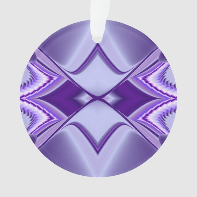Adorno Sueños del arcoiris de flores moradas (Anverso)