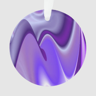 Adorno Sueños del arcoiris de flores moradas