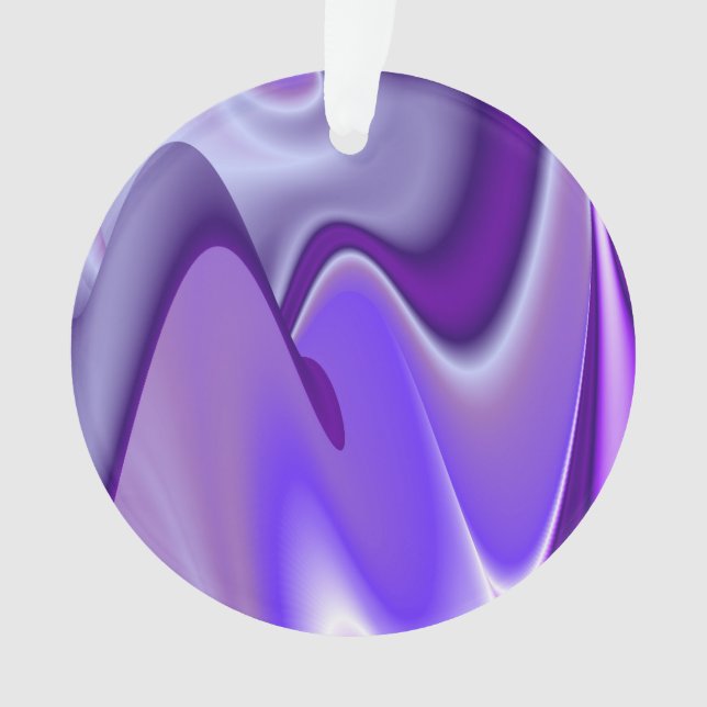 Adorno Sueños del arcoiris de flores moradas (Anverso)