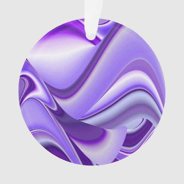 Adorno Sueños del arcoiris de flores moradas (Anverso)